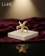⁦Golden Starfish Ring⁩ - الصورة ⁦2⁩